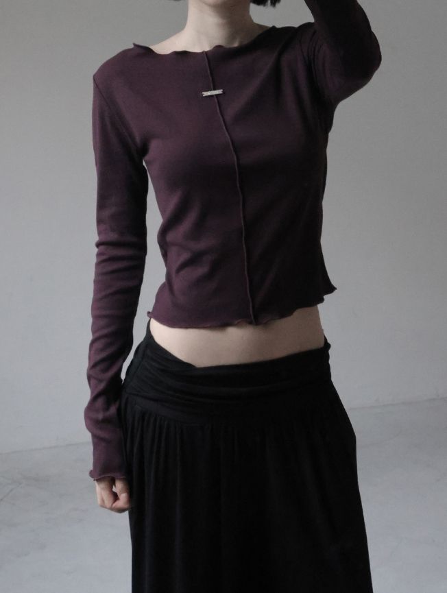 Arn Label Boat Neck Tee