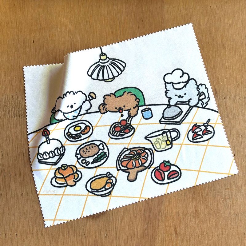 PERMS(パムズ)の「メガネ拭き | ディナータイム(スマホグッズ/小物)」