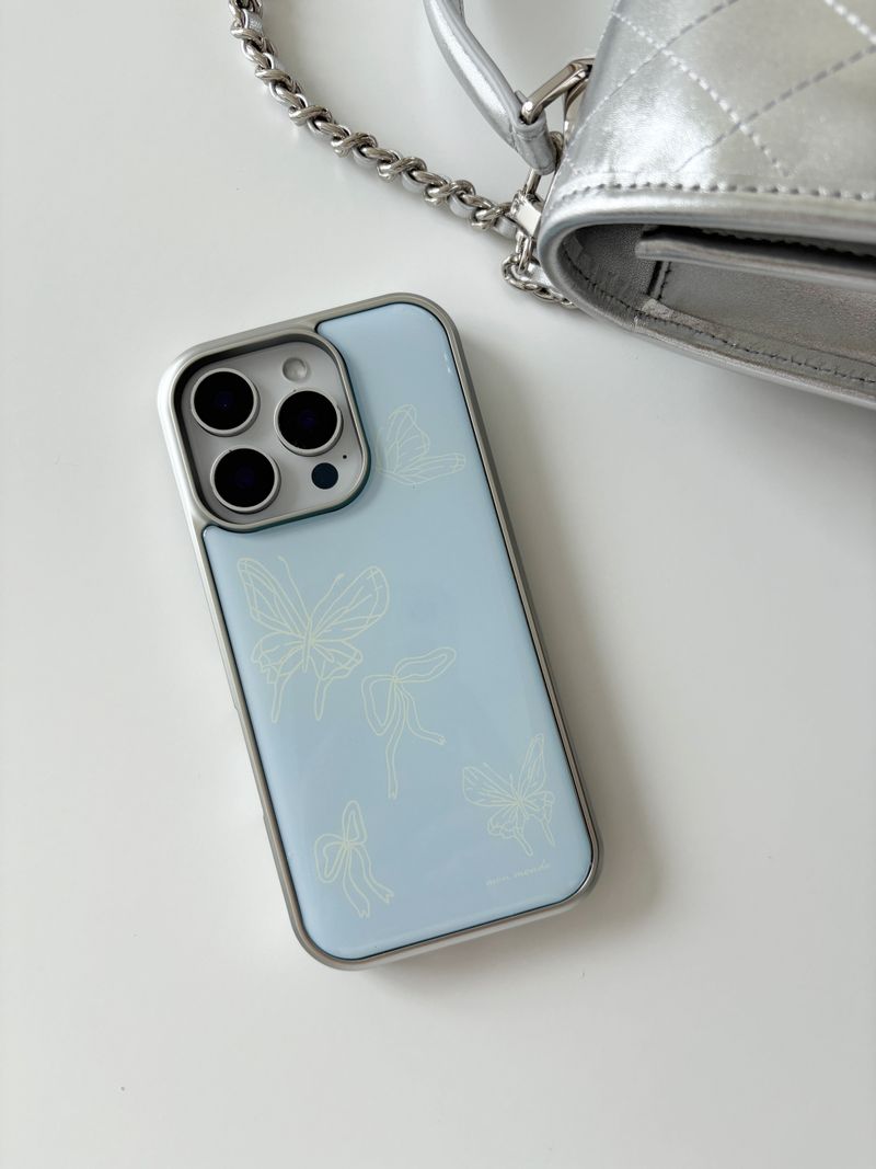 ribbon garden phone case