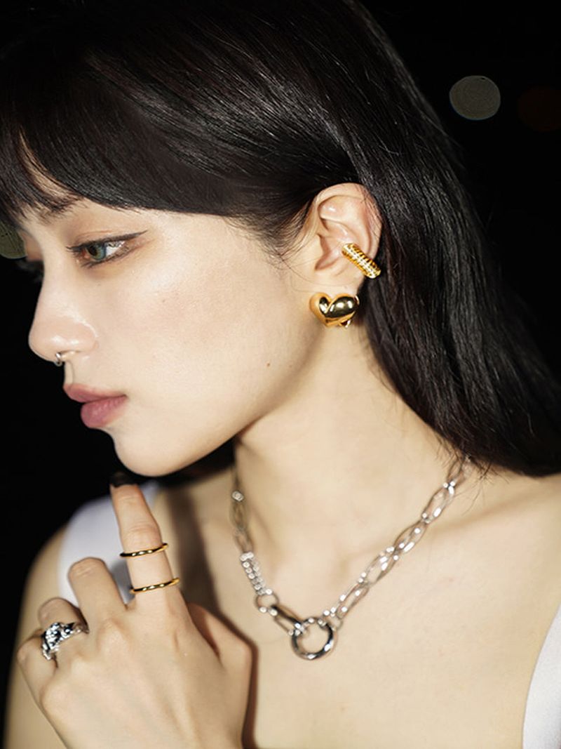 no.124 earring gold
