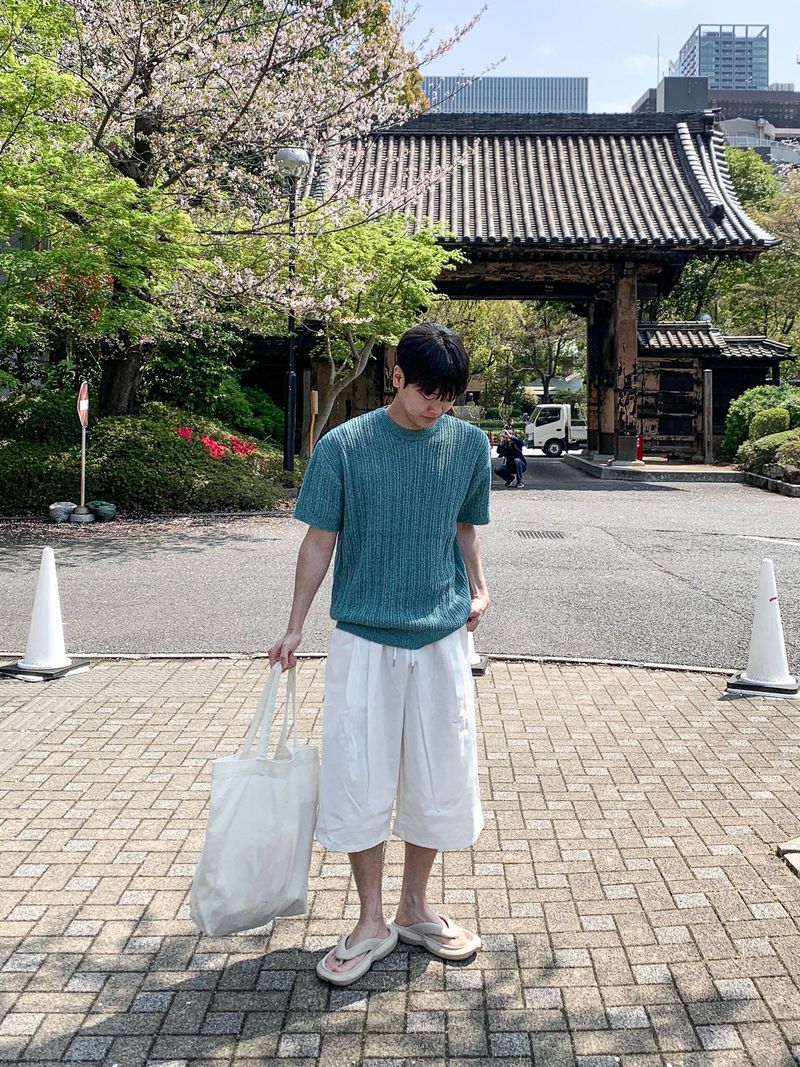 Boucle Open-Knit Summer Sweater
