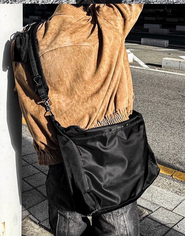 COSYHARU（コシハル）の「キーリングシルバー&ブラッククロスバッグ（バッグ）」