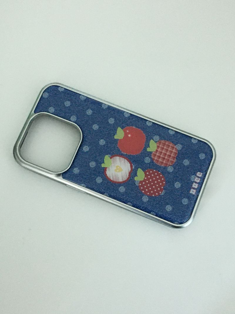 red apples case (silver) 
