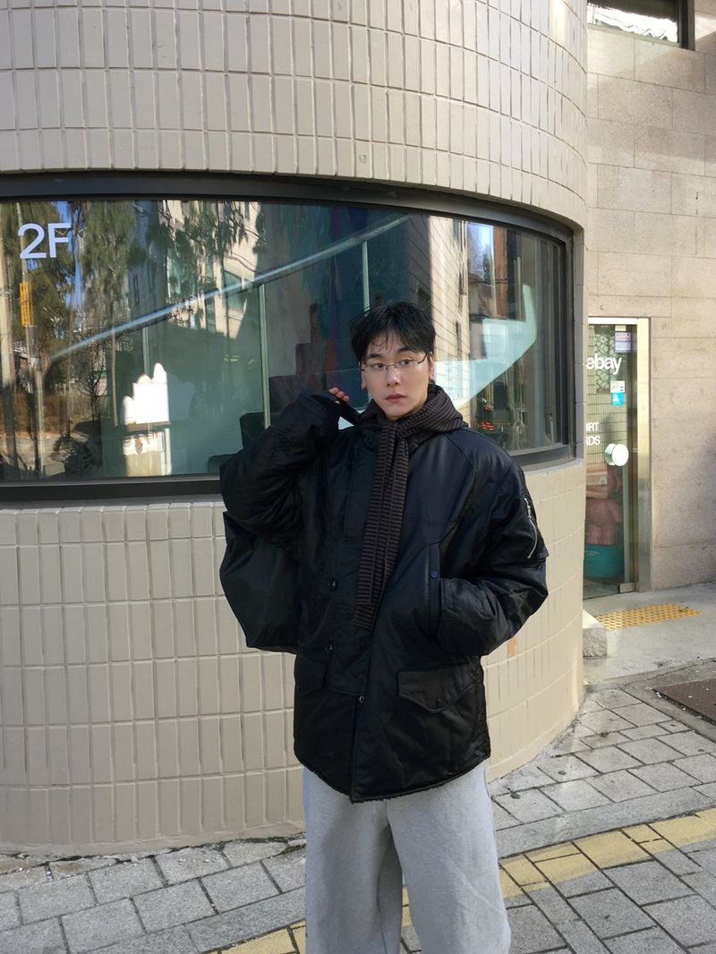No.1548 nylon parka F JK