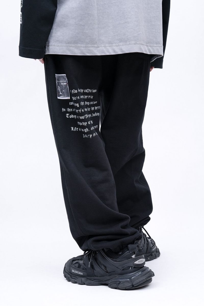 BBD Crushed Faith Sweatpants (Black)
