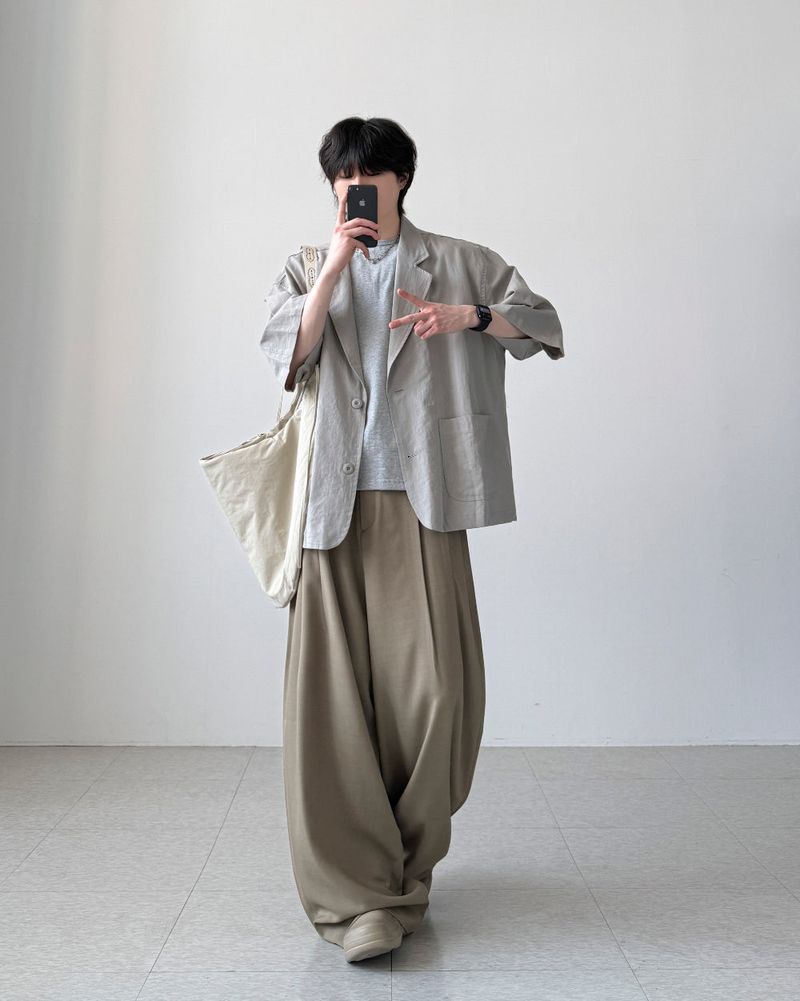 Nomad Linen Half Jacket