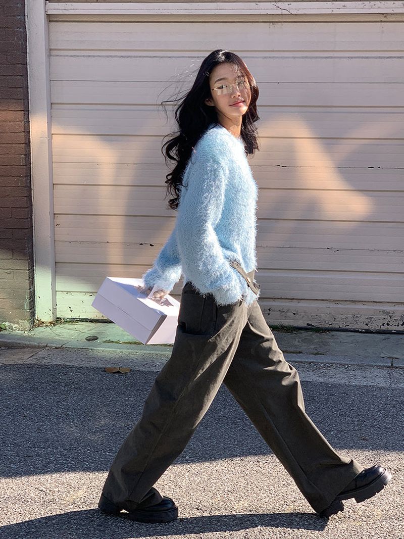 LEGACY BOUCLE KNIT (3COLOR)