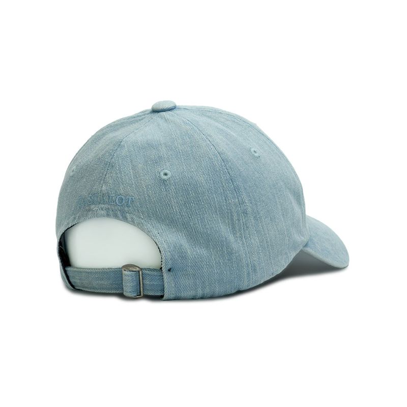 Denim washing ball cap - Sky blue