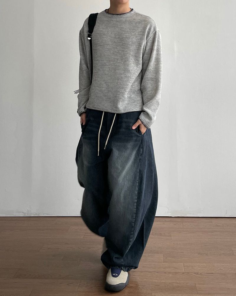 Stitch Crop Knit
