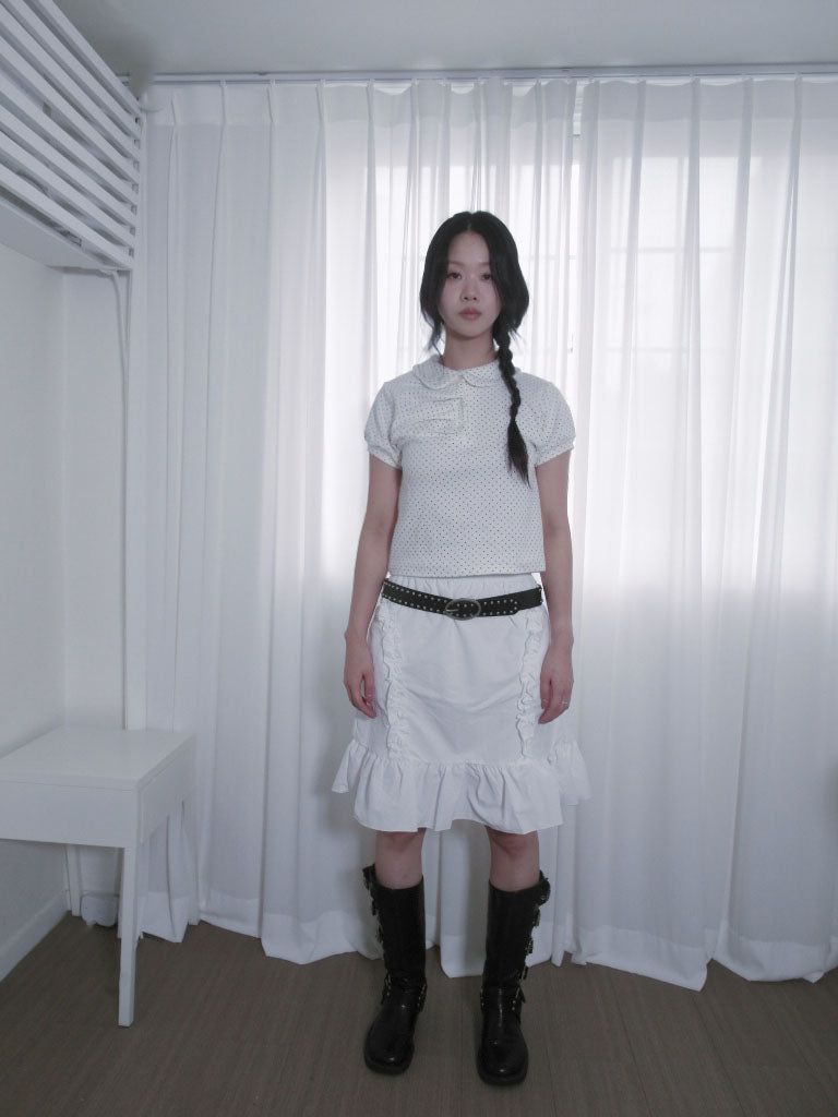 STUD BOLD LEATHER BELT