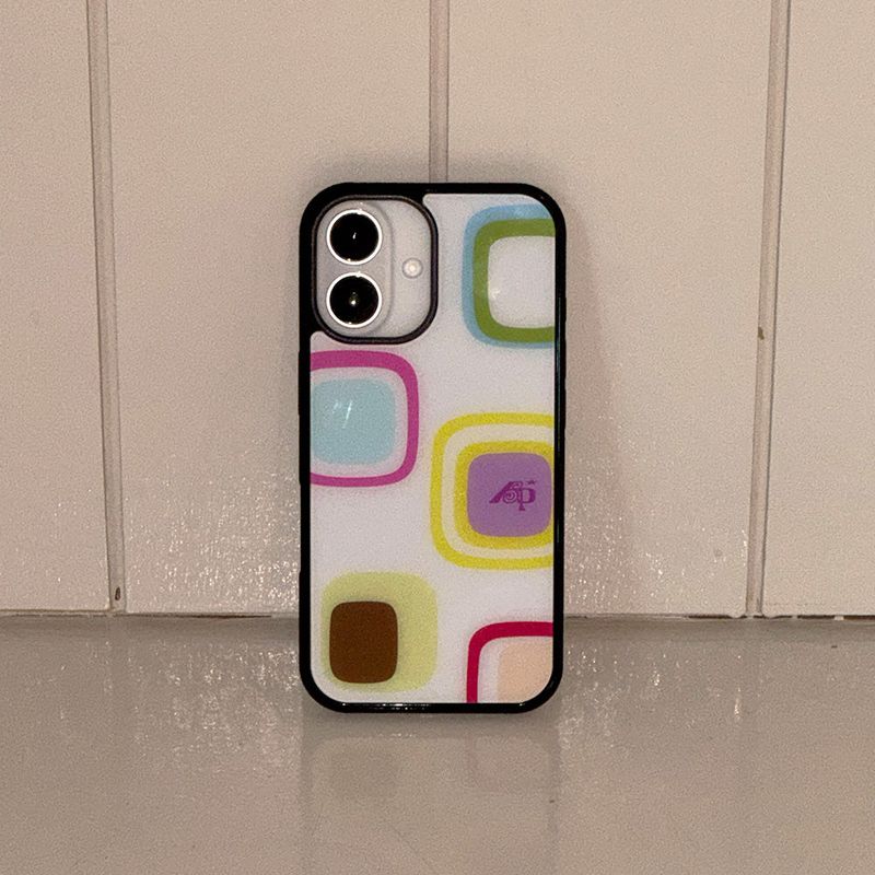 square pop glass case