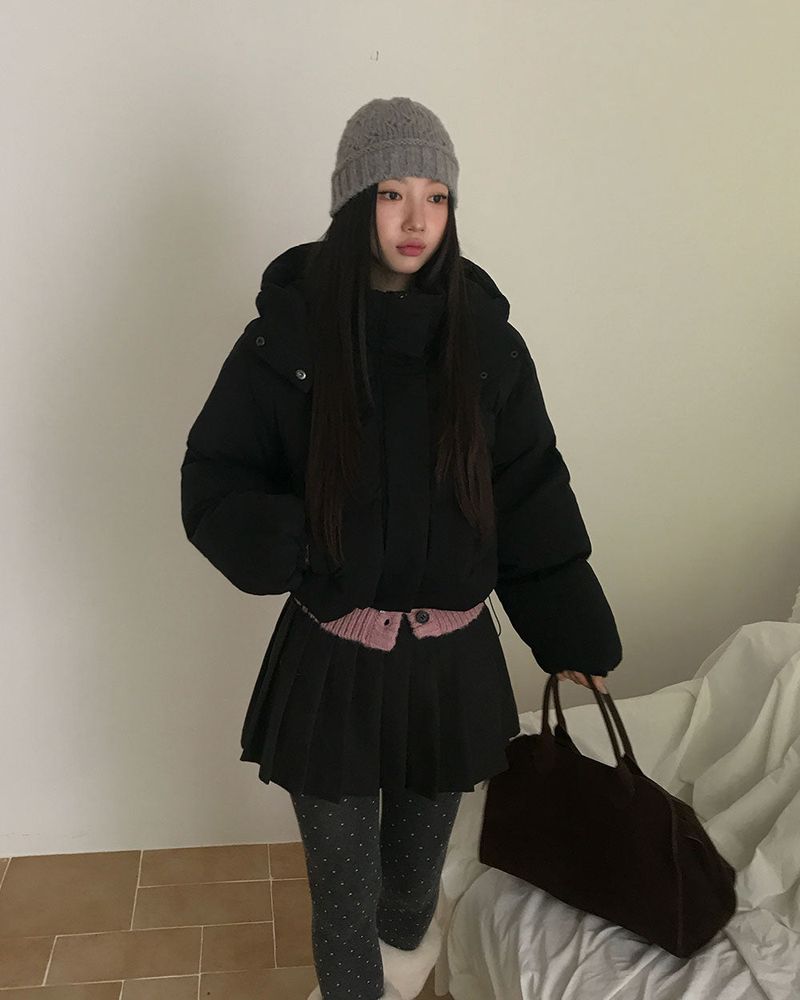 [ORIGINAL] Oreo Hooded Down Jacket