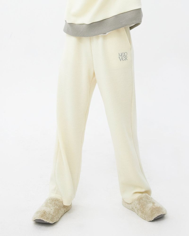 NCOVER（エンカバー）の「TYPO LOGO KNIT PANTS-IVORY（Pants）」