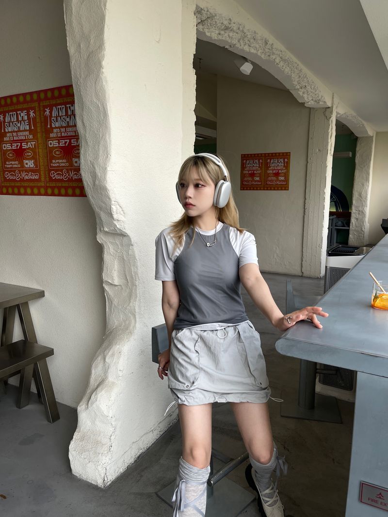 heenytsuki（ヒニツキ）の「Air Balloon Gorpcore Cargo Skirt（Skirts）」