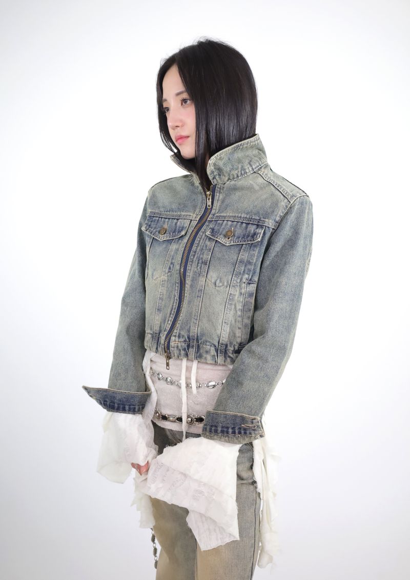 StrongSilhouette Denim jacket