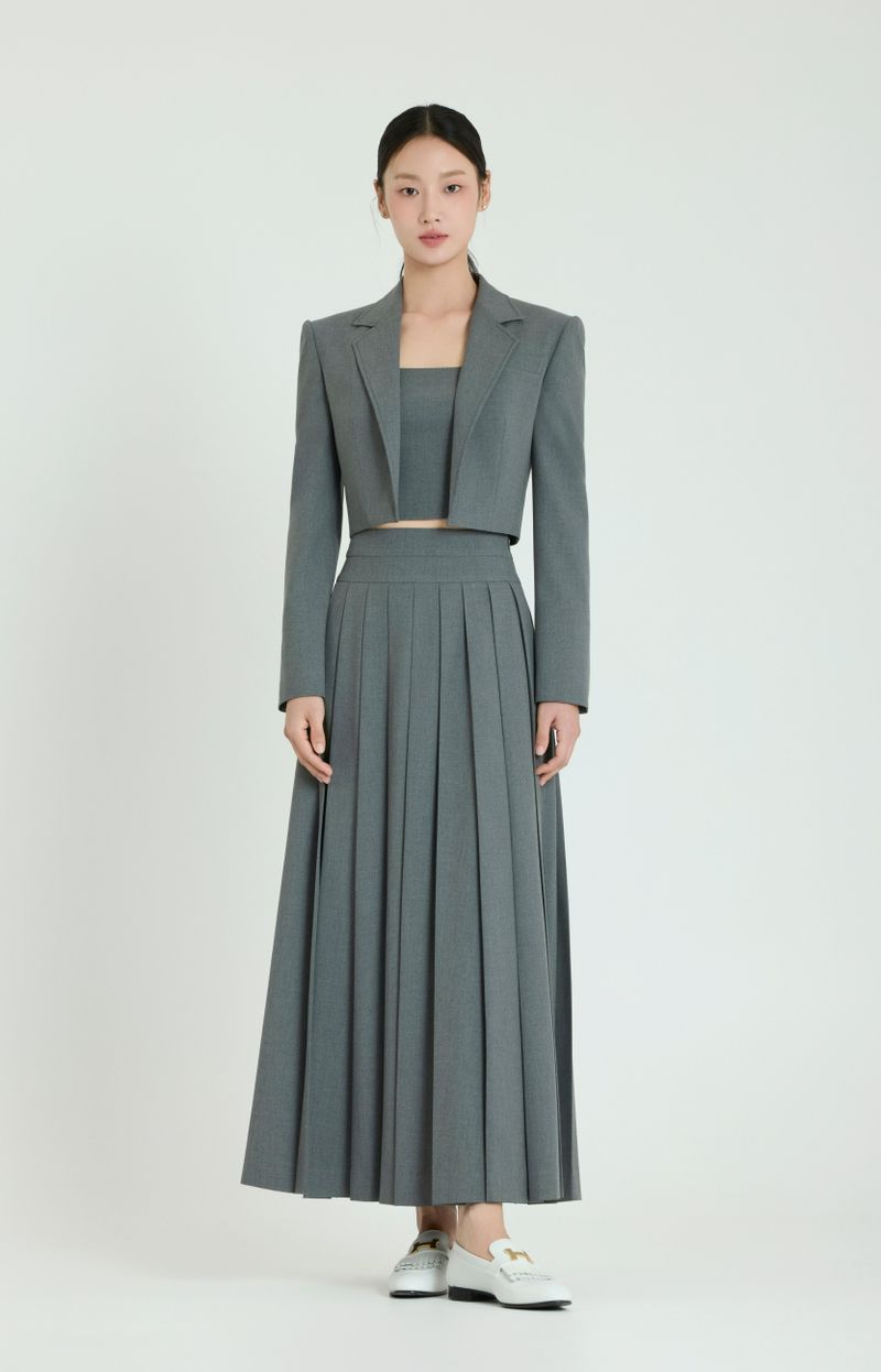NO.24 SKIRT - GREY