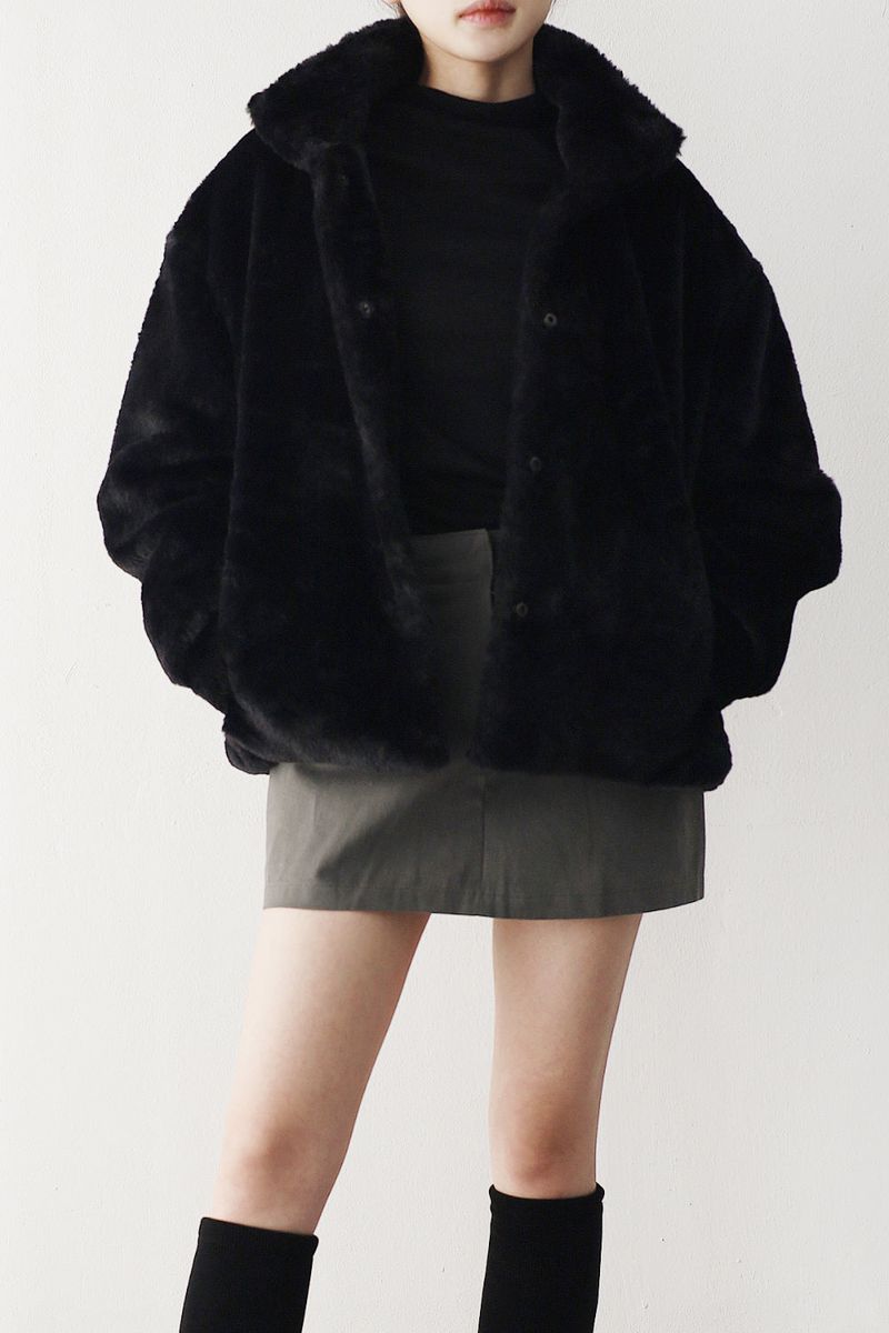 Shume kara fur Jacket