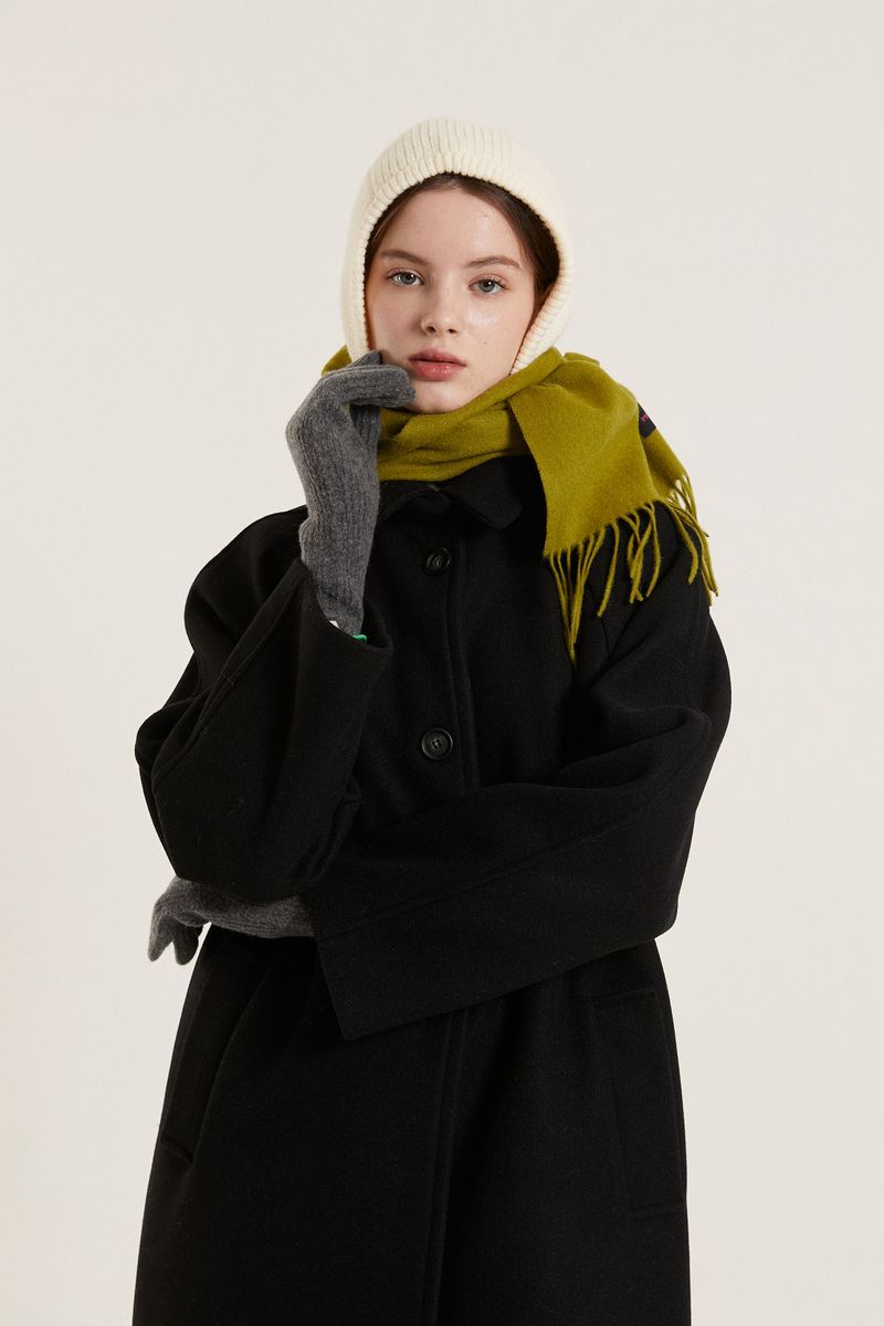 PINK PINEAPPLE（ピンクパイナップル）の「MODERN MUFFLER_OLIVE（Fashion Accessories）」