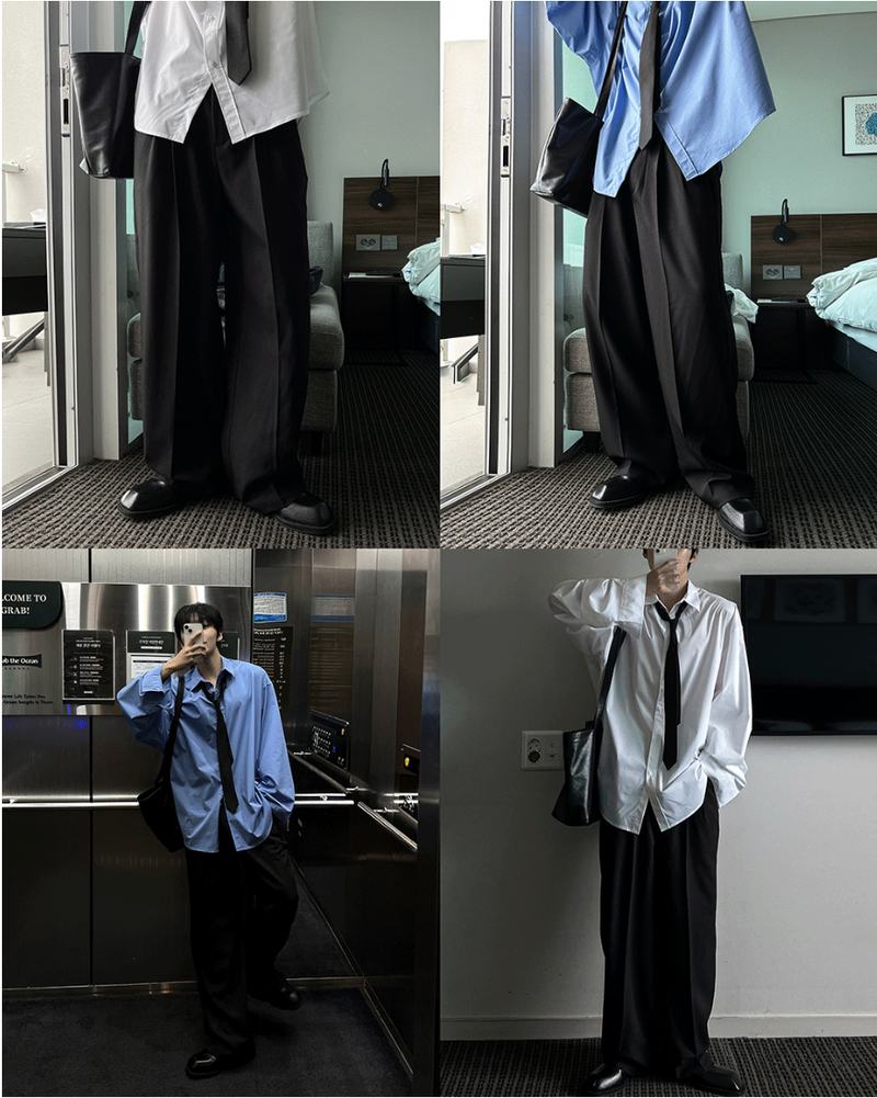 develkin spring charlene two-tuck slacks