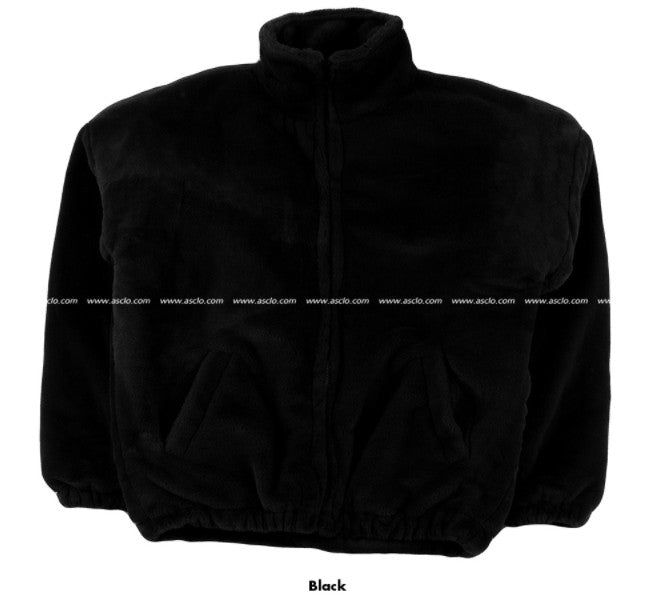 Pleddy Rabbit Fur Zip Up Jacket (5color)