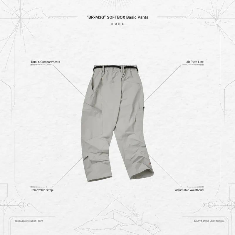 “BR-M3G” SOFTBOX Basic Pants