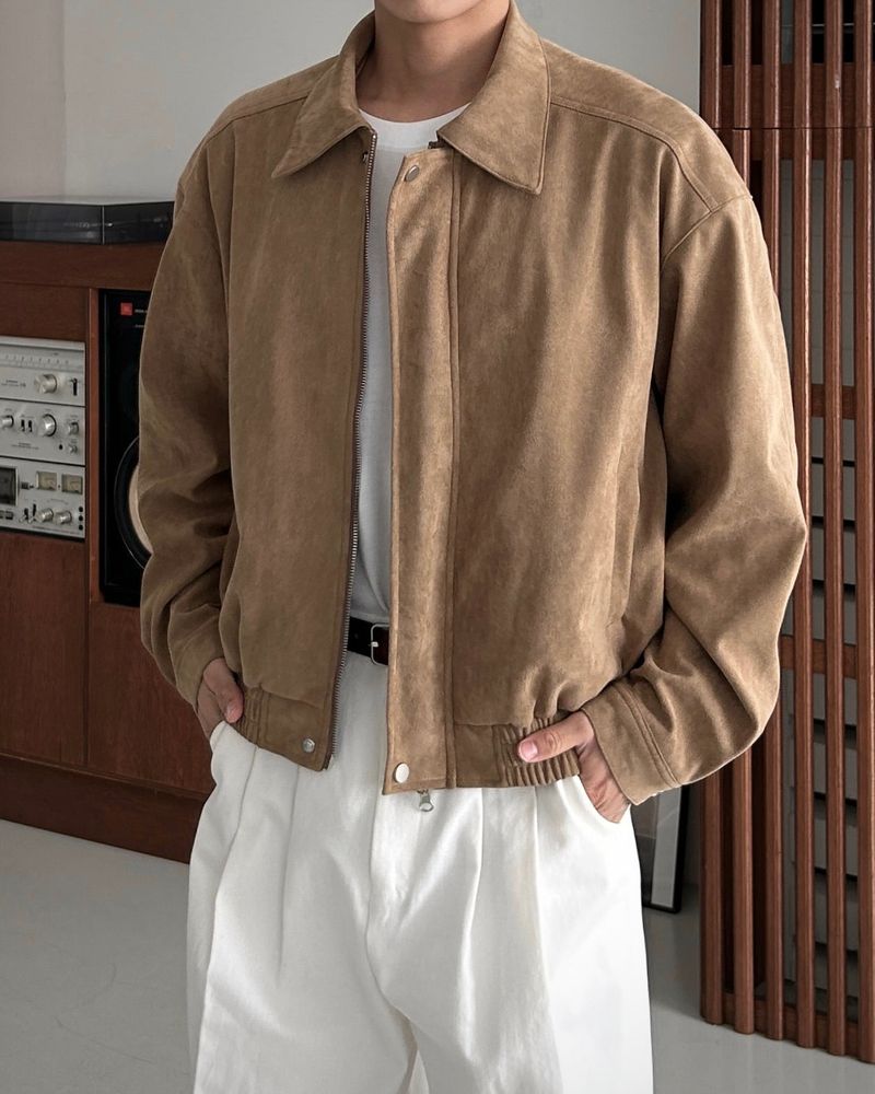 BONE SUEIDE JACKET