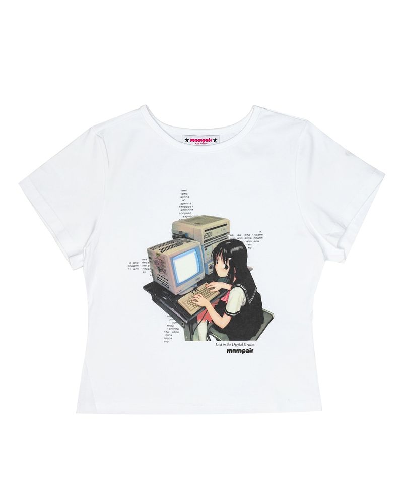 MNMPAIR（ミニマルペア）の「Digital Dream Tee（Tops）」