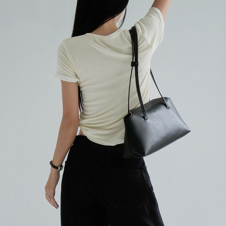 [Izenty] Henley-Neck Button Short-Sleeve T-Shirt - 4 Colors