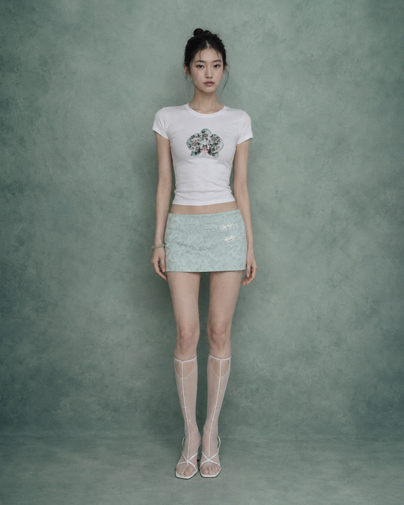 Orchid(蘭) Slim-Fit Tee