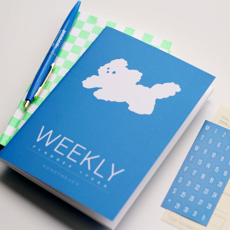 note Dog Weekly Planner