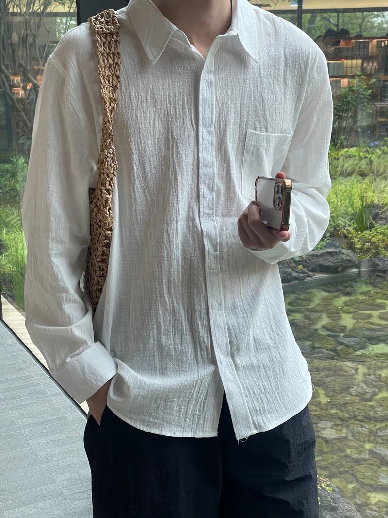Cayenne linen shirt