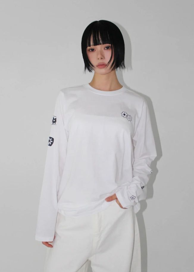 AAKE(アケ)の「MINI FLOWER LONG SLEEVE(Tops)」