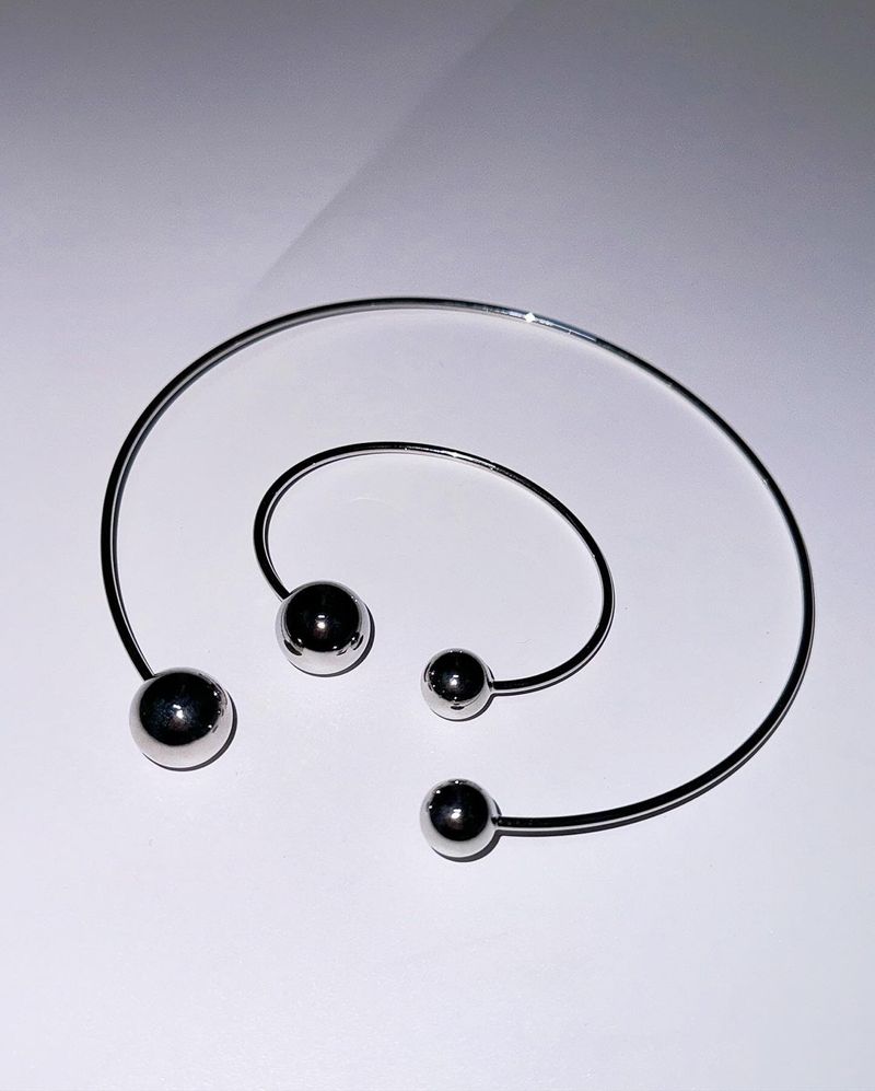 [Meovv Narin/YENA] Silver bell ball bracelet