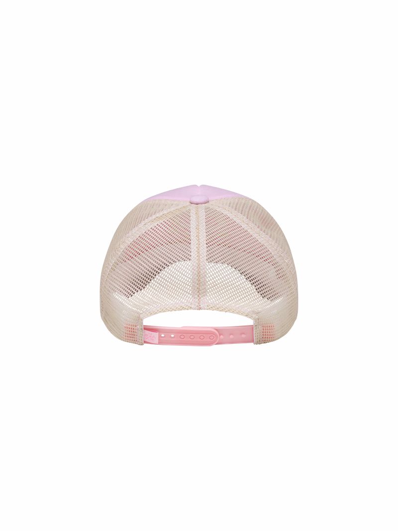 KIRI SKULL TRUCKER CAP (PINK)