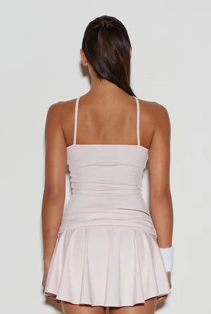 Athletic flare skirt - pink