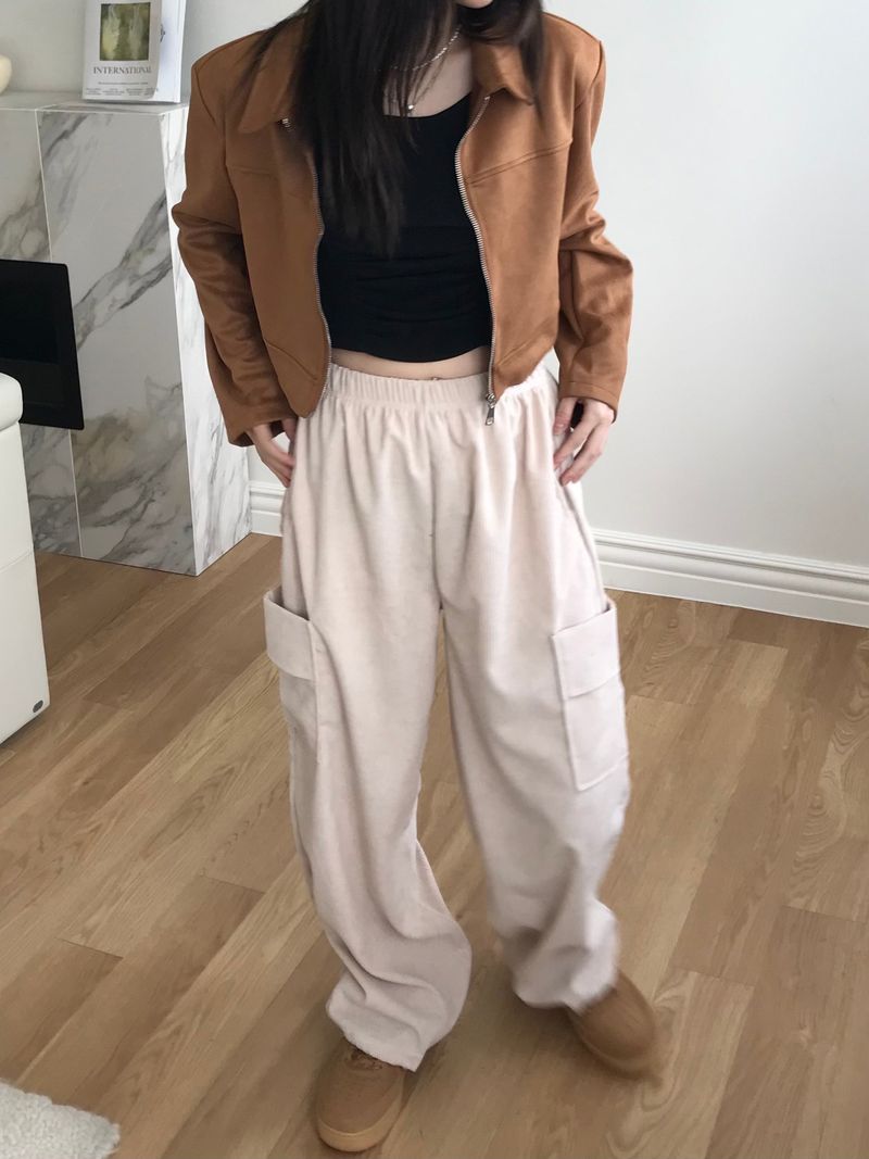 Kamut corduroy cargo pants