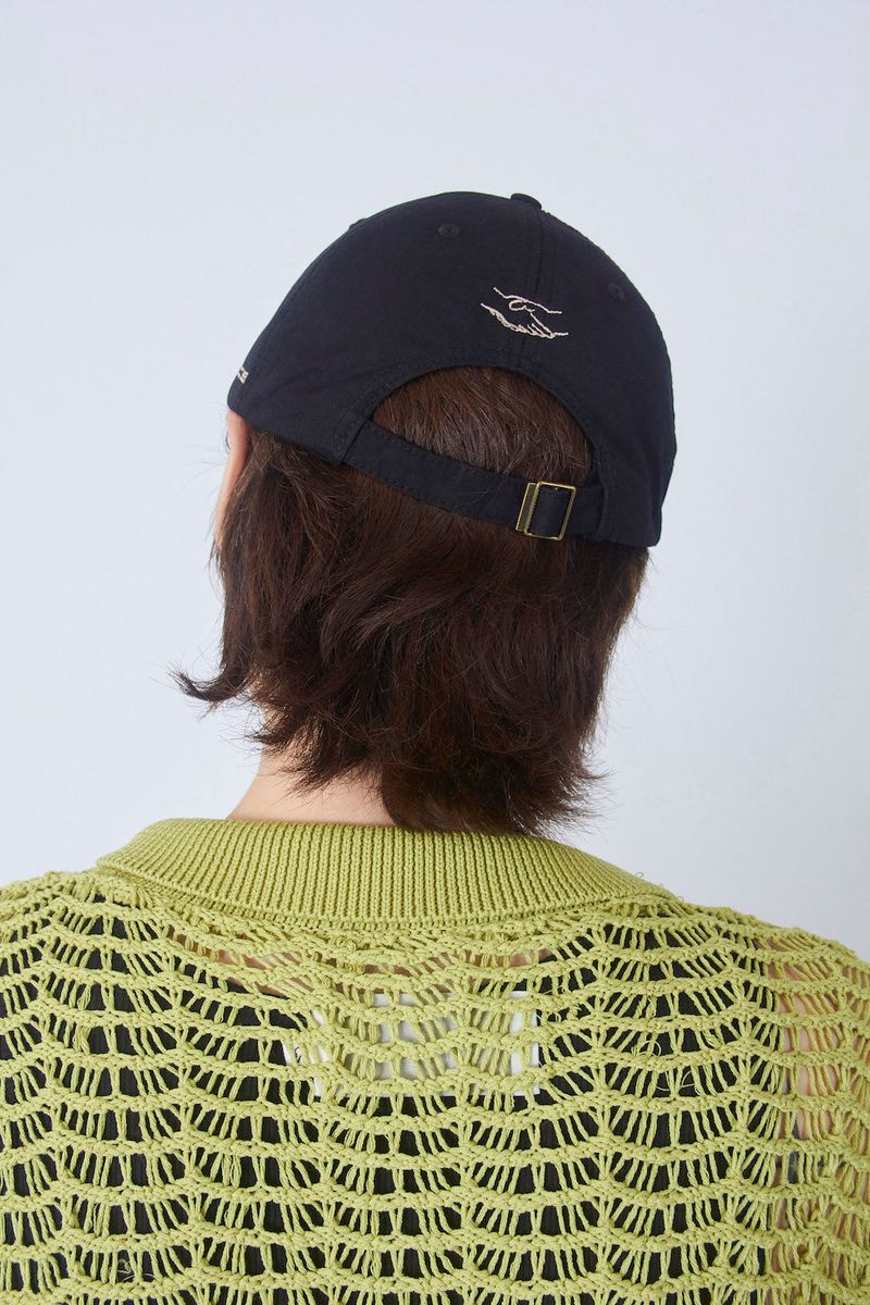 EMBROIDERY WASHED CAP