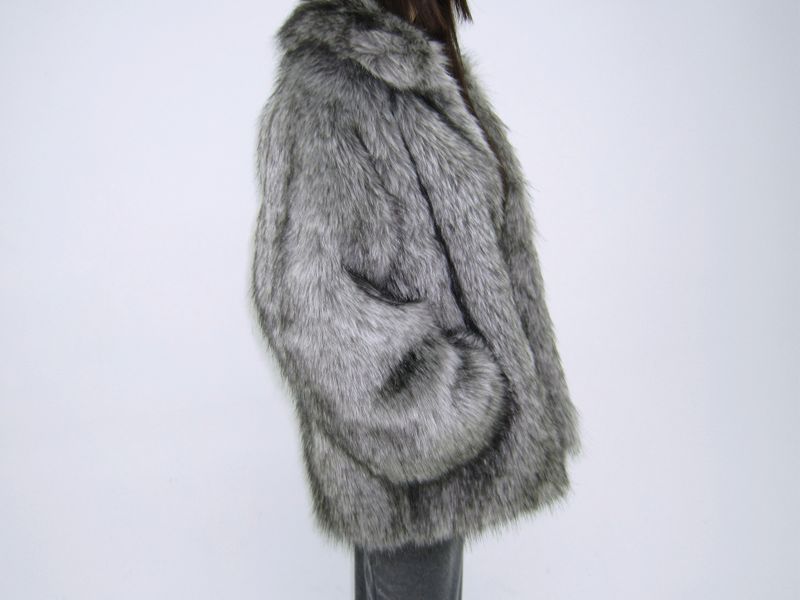 High neck fur-JK