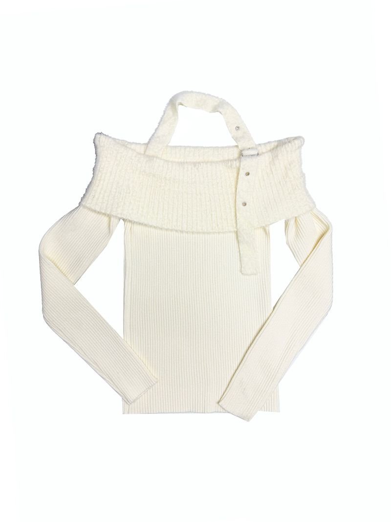 saint off strap knit(3 color)