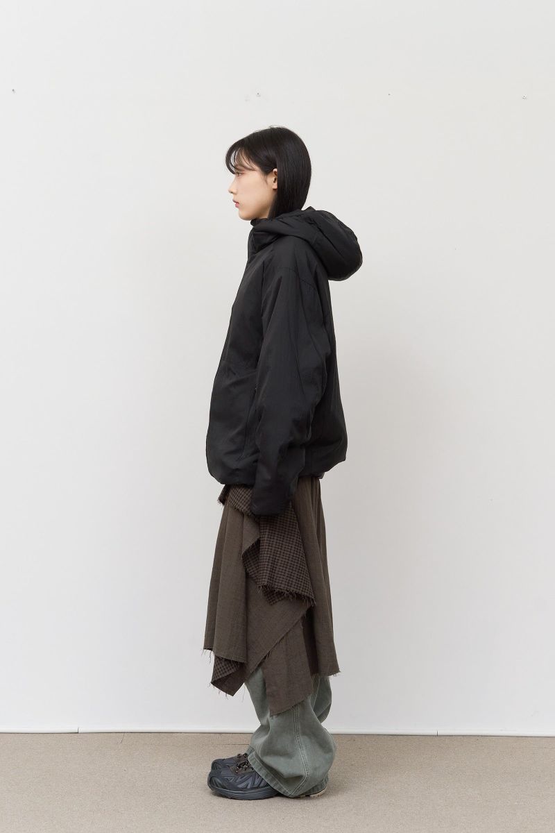 (W) Twin Checked Skirt
