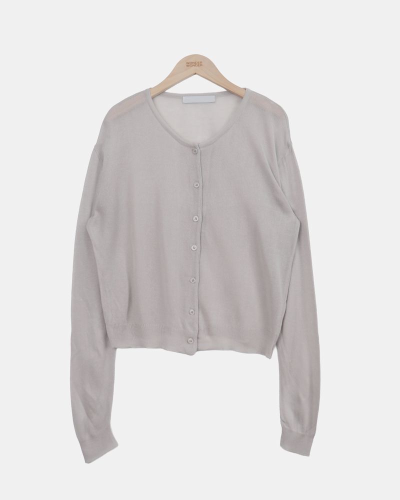 Millen Summer Round Neck Cardigan