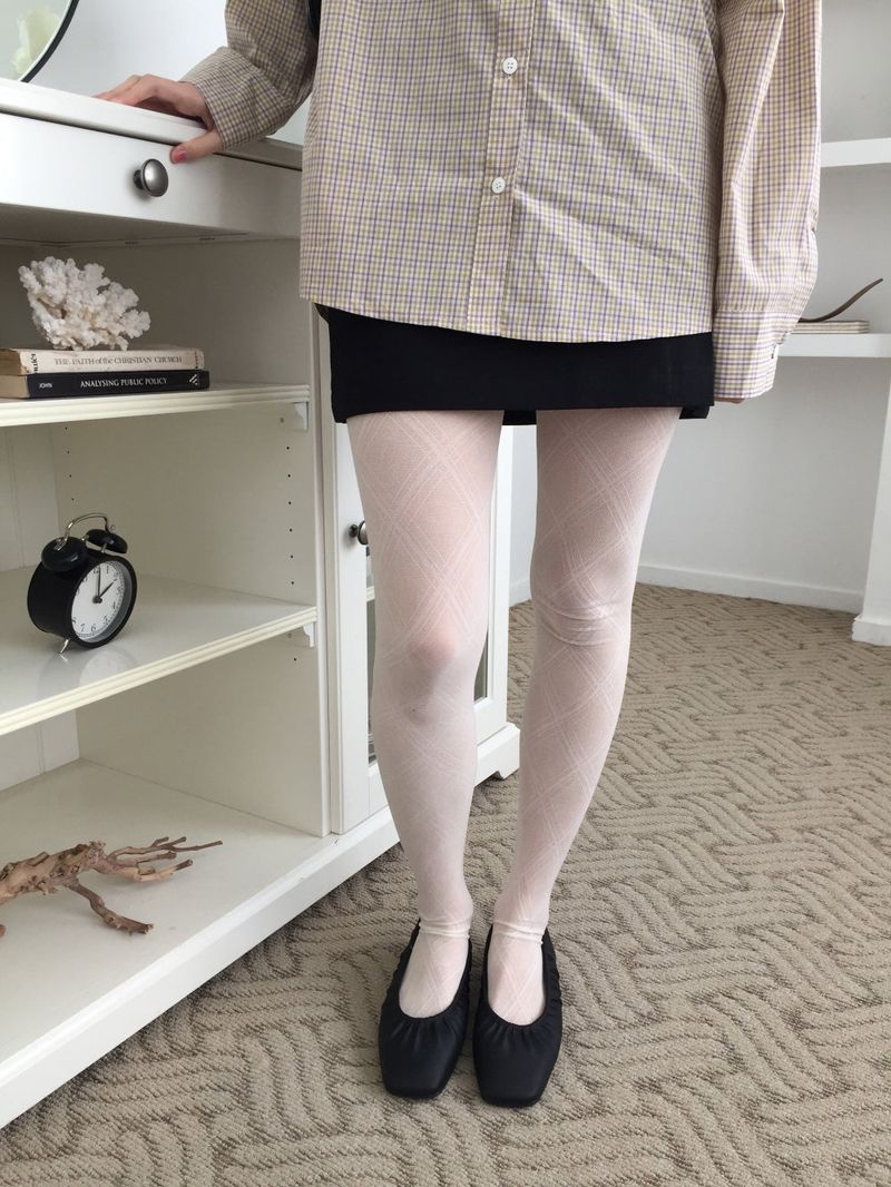Square Mood Flat Shoes (3 Colors)