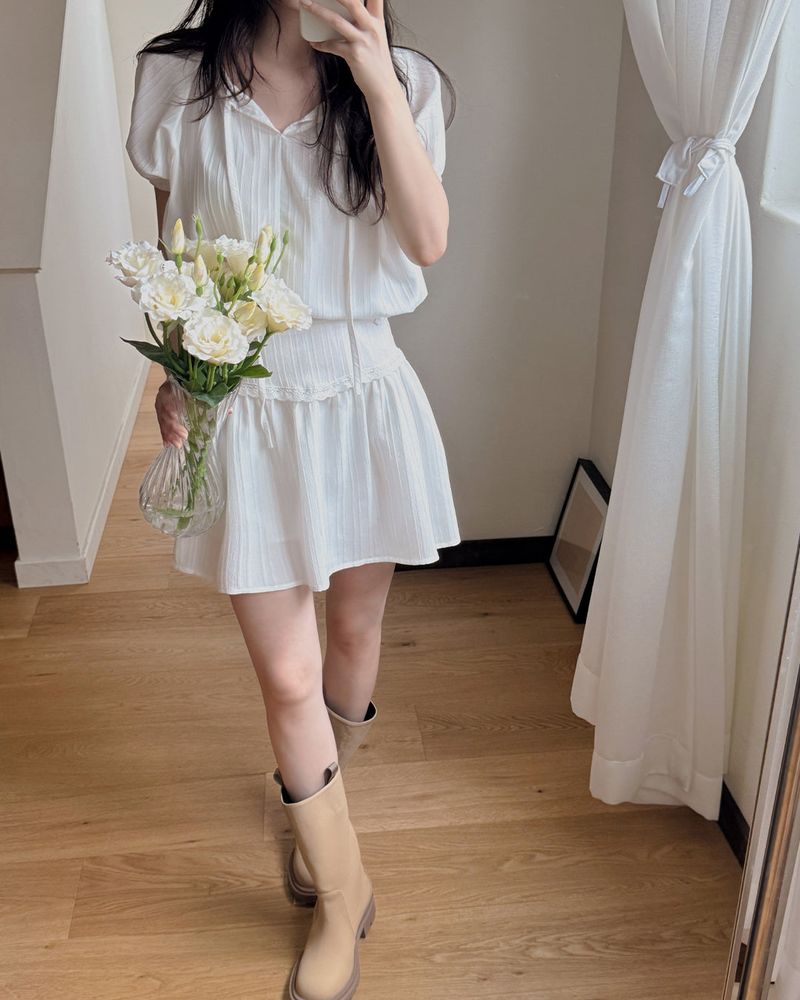 MAYBINS(メイビンス)の「Uni Blouse & Skirt Set (with underpants)(Setup)」