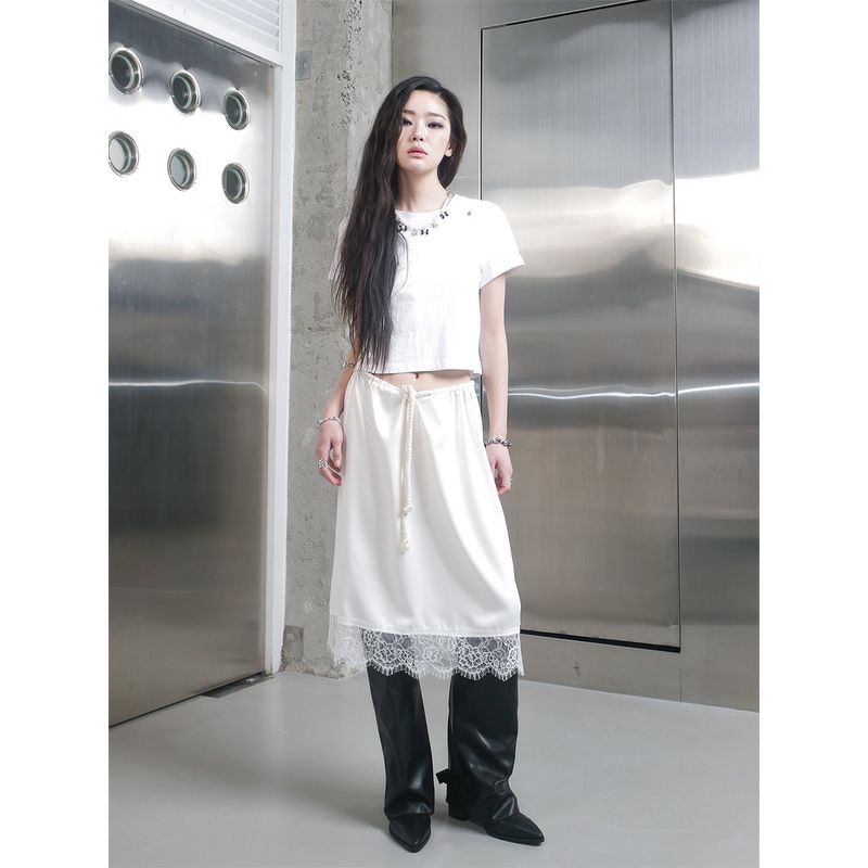 ROPE LACE SKIRT