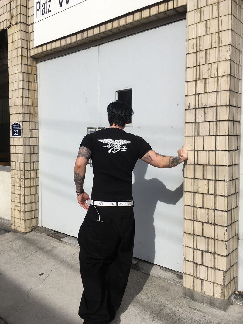 No.1760 US muscle half T (4color)