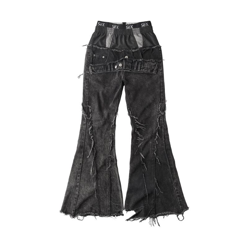 Cozy Worldwide（コージー ワールドワイド）の「コジー25 トリプルレイヤーワックスドフレアドジーンズ（パンツ）」