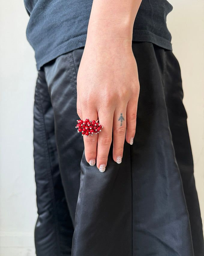 POKKI（ポッキ）の「[MADE] RED BERRY RING（Accessories）」