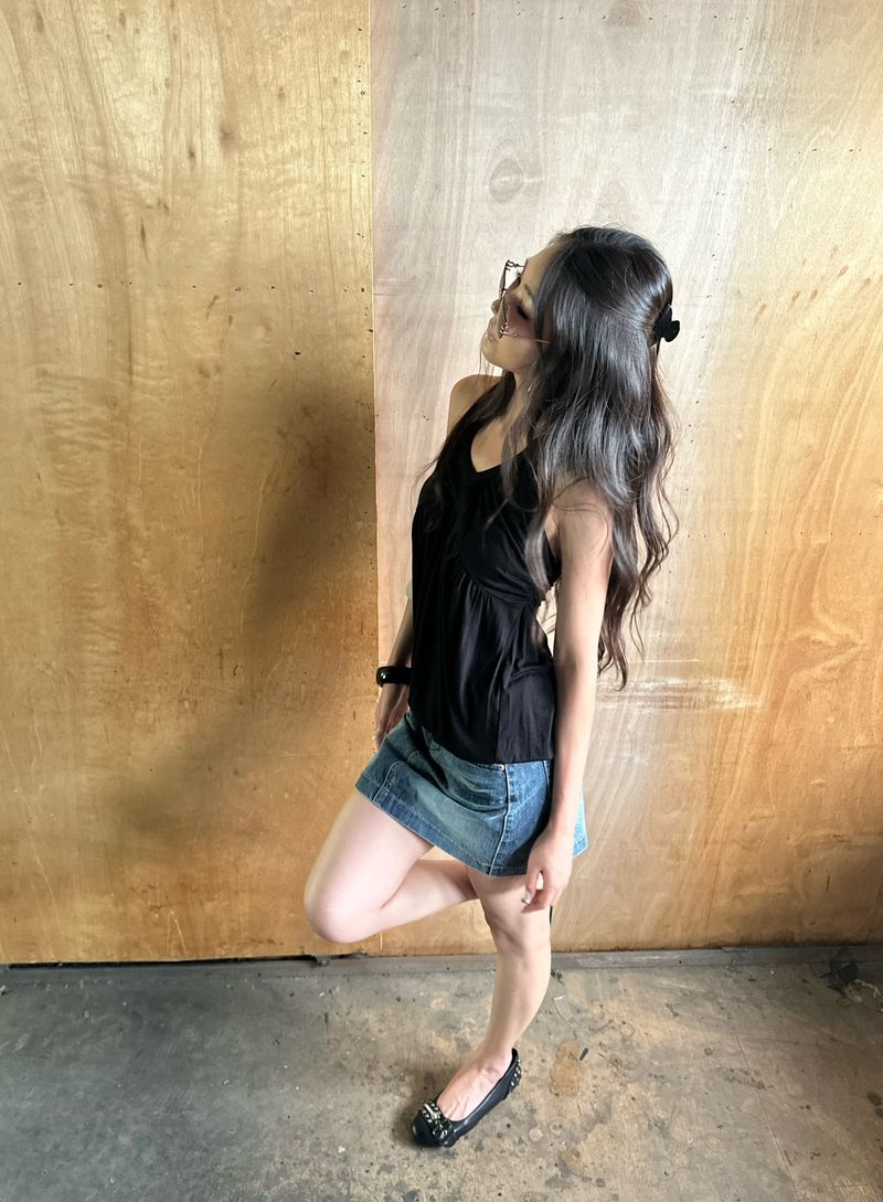 downtown mini skirt