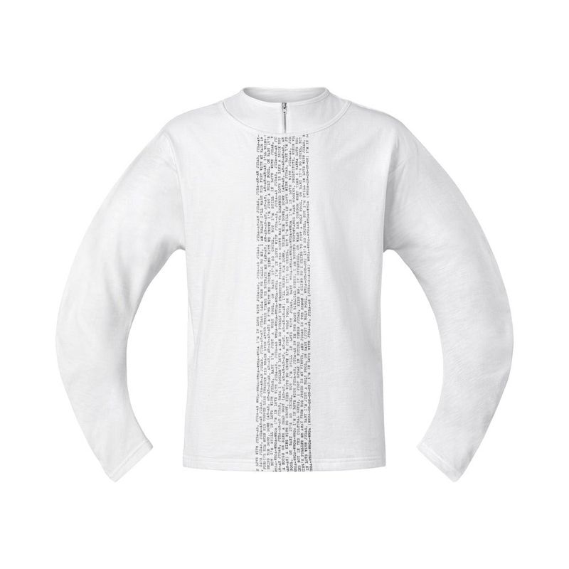 Aesir Studios（アースィア・スタジオ）の「MEN -  LYRICS - Double-Layer Long Sleeve Tee（Tops）」