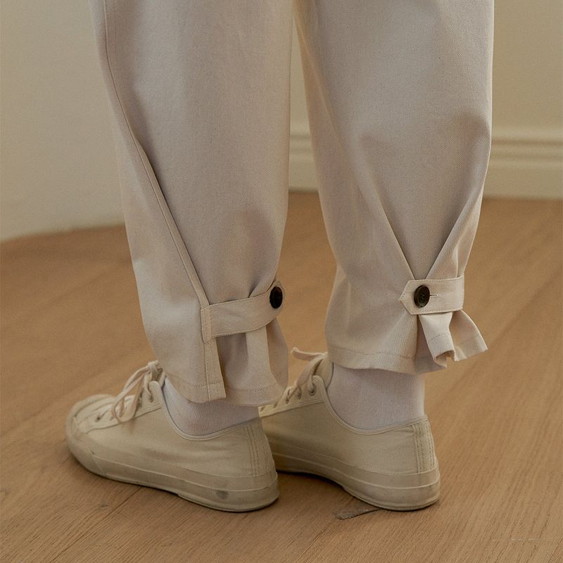 Cotton strap pants v2